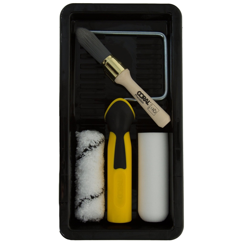 Coral Easy Coater 4" Roller & Brush Set 5PC