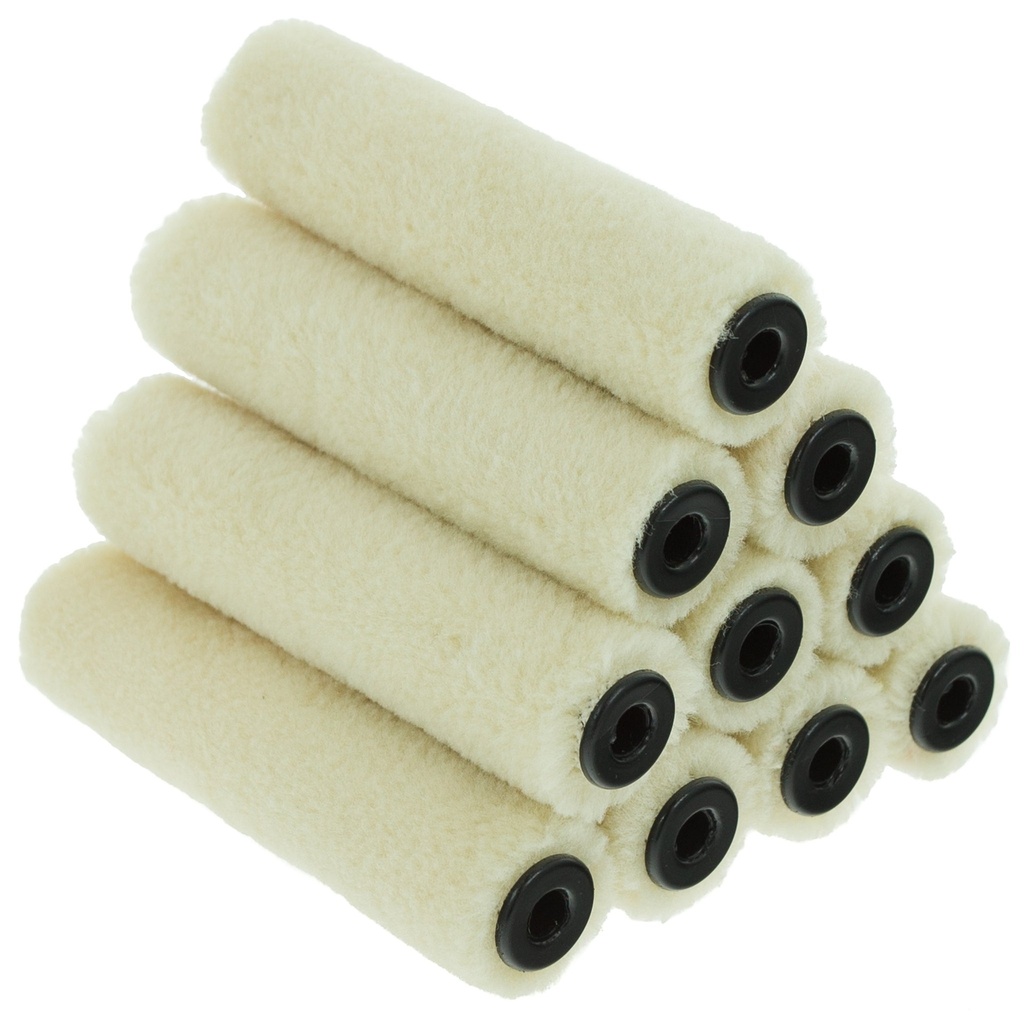 Coral All Paints Paint Mini Roller Cover with a Velour Sleeve Fa