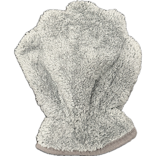 Ultra-Plush Wash/Polish Mitt (GREY) 