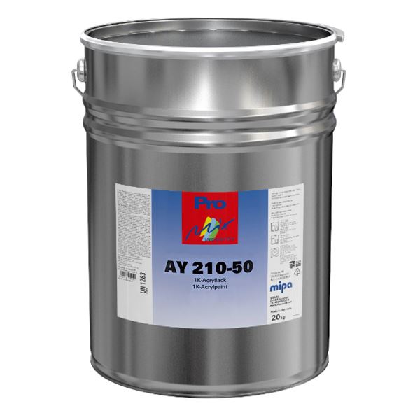 Mipa AY 210-50 1K Acrylic Topcoat Semi Gloss 15kg