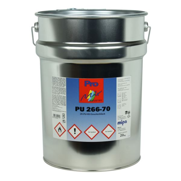 Mipa PU 266-70 2K PU HS Single-Layer Coat Satin Gloss (15KG)