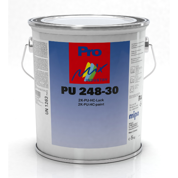 Mipa PU 248-30 2K PU HC Topcoat Gloss - Matt (3.35KG)