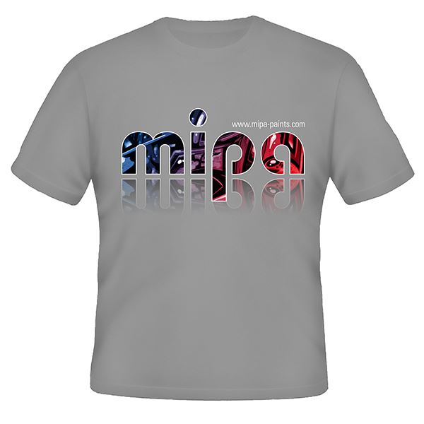 Mipa T-Shirt Graffiti Grey XL (1ITEM)