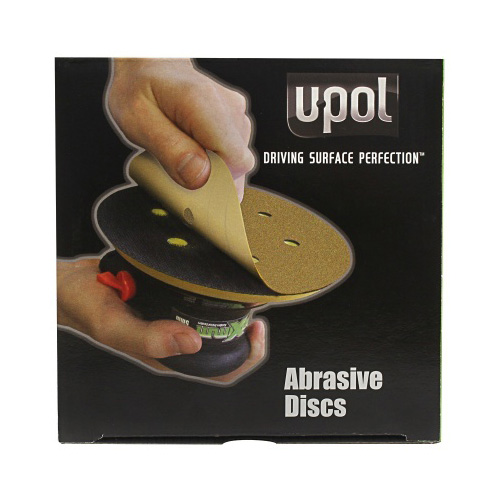 Upol Maximum Abrasive Latex Paper Discs P240 Grit Box Beige