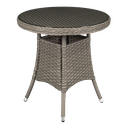 Sealey Dellonda Chester Rattan Wicker Round Outdoor Table with T