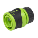 Sealey Soft-Touch Hose Connector With Water Stop & Lock 1/2"-5/8