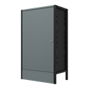 Sealey Modular Racking Base Cupboard Unit 3 Shelves 580mm