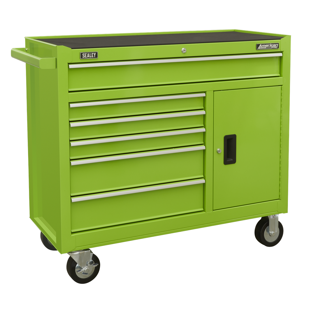 Sealey American PRO® Rollcab 6 Drawer - Green