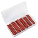 Sealey Heat Shrink Tubing Assortment 100mm 95pc - Red