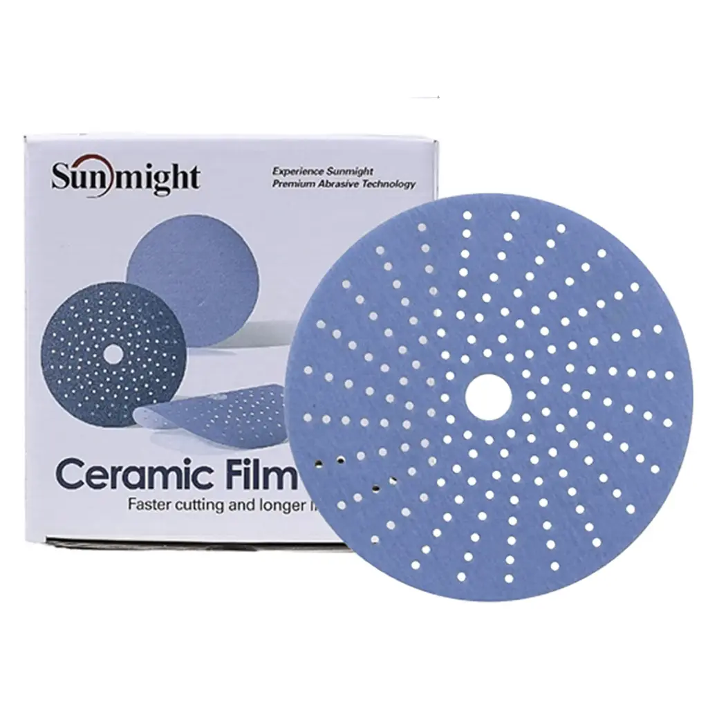 SunFilm Ceramic - Multihole 150mm Ceramic Film Discs P240