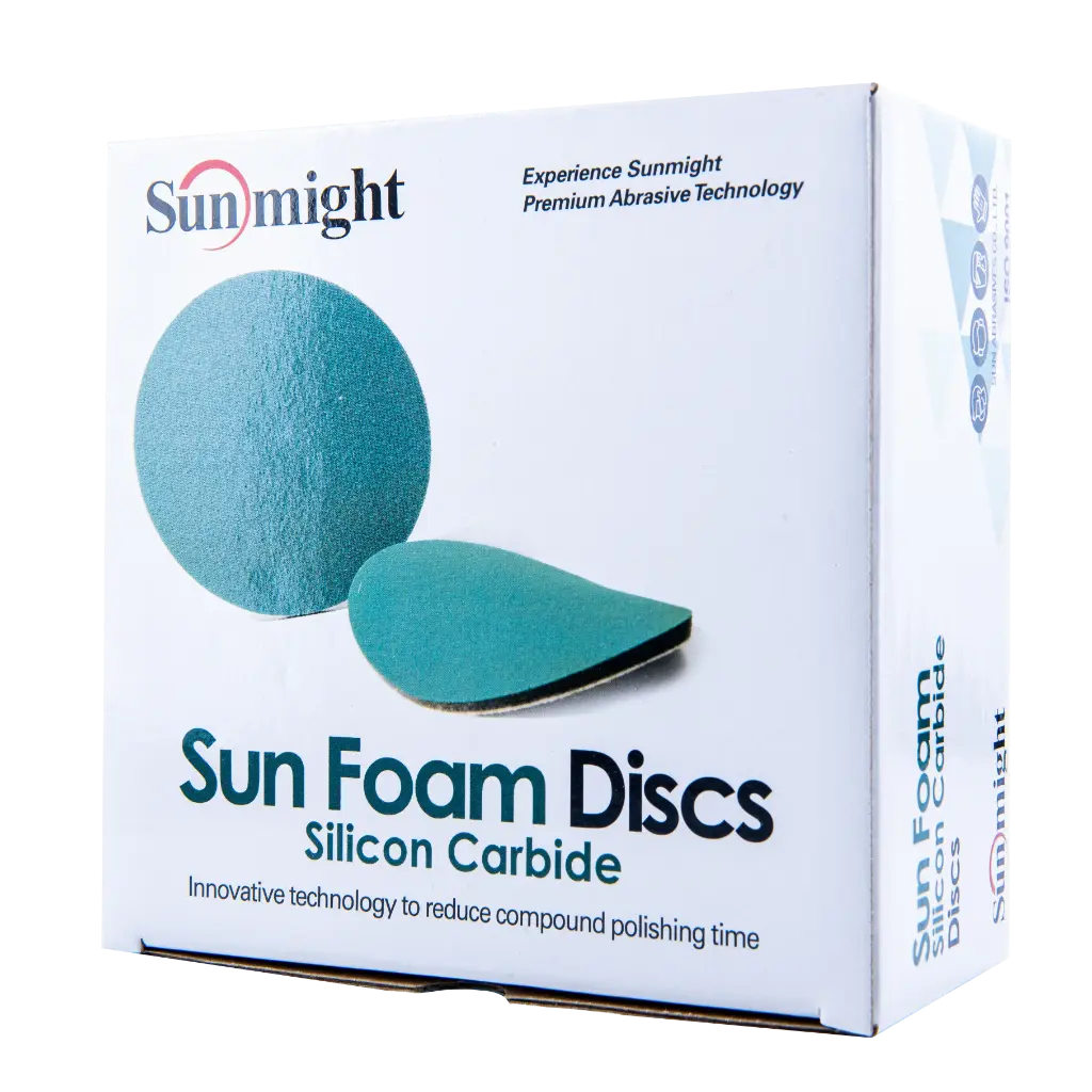 SunFoam - 150mm Green Foam Discs P1500