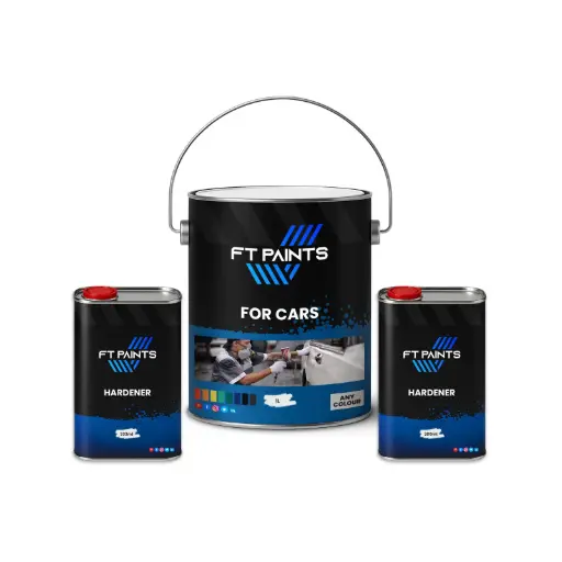 FT Paints ACRY High-Gloss 2K Paint with Hardener For Cars
