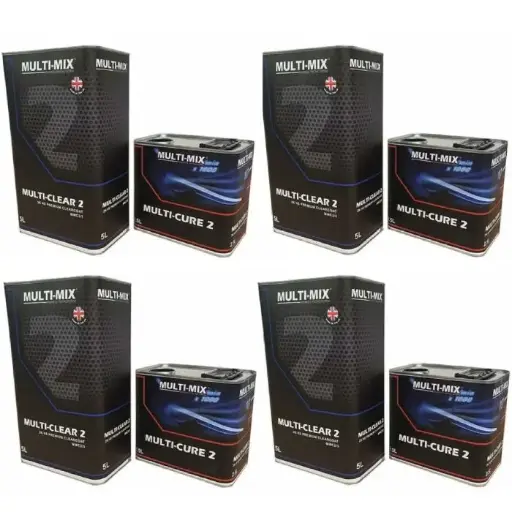 4 X MULTI-MIX MULTI CLEAR 2 HS