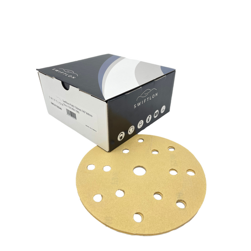 [SWI.01150040] Swiftlon® P40 150mm 747 Velcro Discs 15 Hole (Pkt 50)