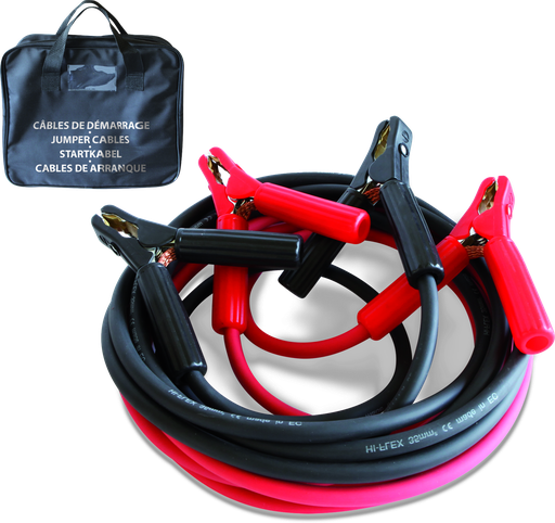 [056541] GYS JUMP LEADS SUPER PRO 700A (BAG) - INSULATED CLAMPS - Ø35mm² 