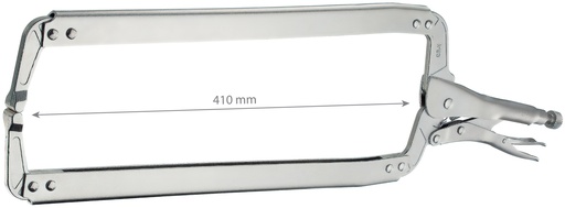 [061354] GYS NARROW-END VICE CLAMP x2 (610mm)