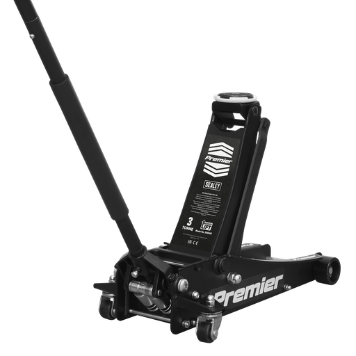 [3040AB] Sealey Premier Low Profile Trolley Jack with Rocket Lift 3 Tonne