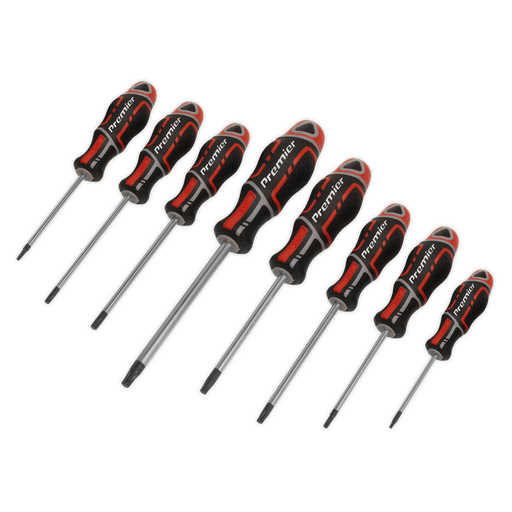 [AK4323] Sealey Premier GripMAX® Security TRX-Star* Screwdriver Set 8pc -