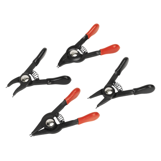 [AK8449] Sealey Premier Mini Circlip Pliers Set 4pc