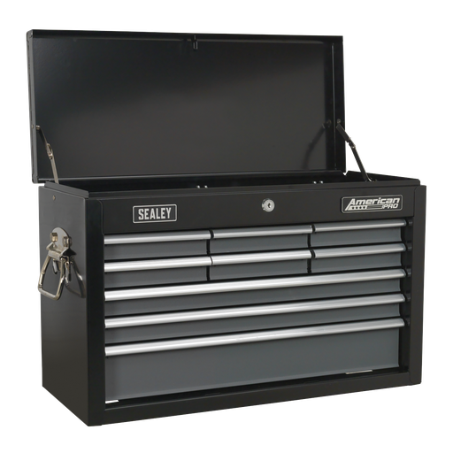 [AP2509B] Sealey American PRO® Topchest 9 Drawer - Black/Grey