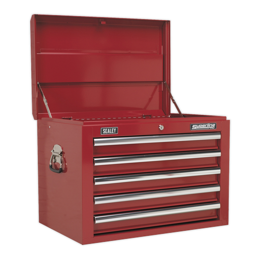 [AP26059T] Sealey Superline PRO® Topchest 5 Drawer - Red