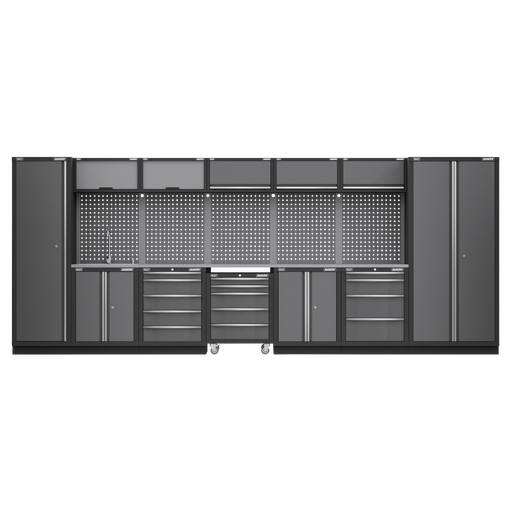 [APMSSTACK17SS] Sealey Superline PRO® Storage System with Stainless Worktop 4.9m
