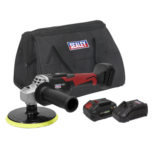 [CP20VRPKIT] Sealey Premier SV20 Series 150mm Cordless Rotary Polisher 20V 4A
