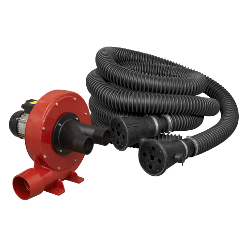 [EFS102] Sealey Twin Duct Exhaust Fume Extraction System 370W/230V