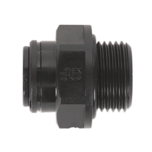 [JGC838] Sealey John Guest® Speedfit® Straight Adaptor 8mm x 3/8"BSP - Pa