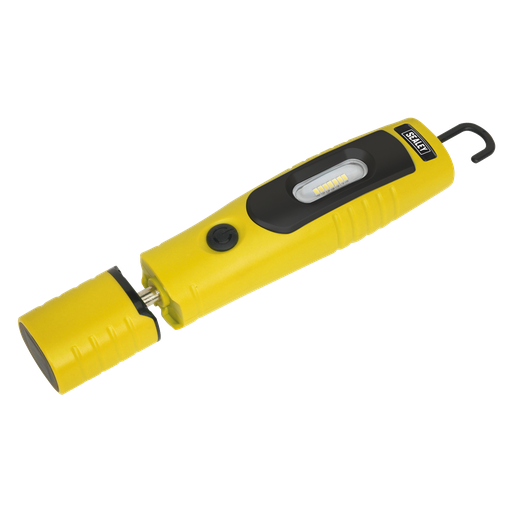 [LED3602Y] Sealey Rechargeable 360° Inspection Light 4W & 3W SMD LED - Yell