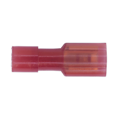 [RT30] Sealey Fully Insulated Female Terminal 4.7mm, Red - Pack of 100