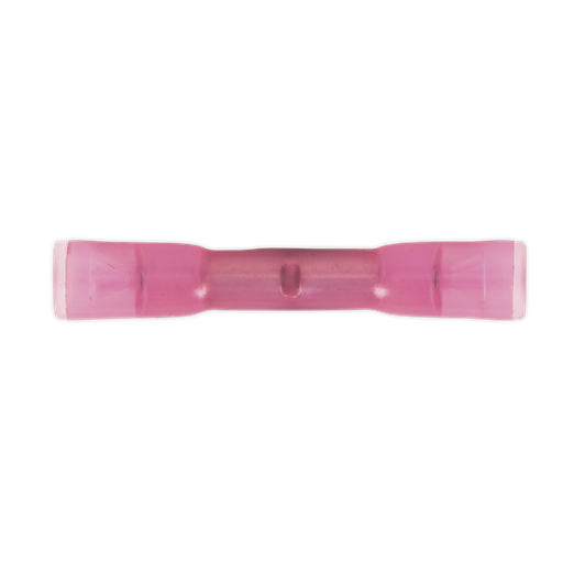 [RTCS10] Sealey Cold Seal Butt Connector 4.3mm, Red - Pack of 10