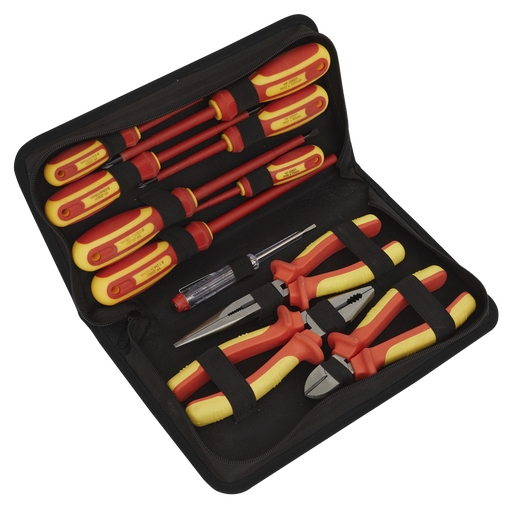 [S01219] Sealey Siegen Electrical VDE Tool Kit 11pc