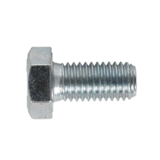 [SS1225] Sealey 8.8 Zinc Plated HT Setscrew M12 x 25mm, DIN 933 - Pack of