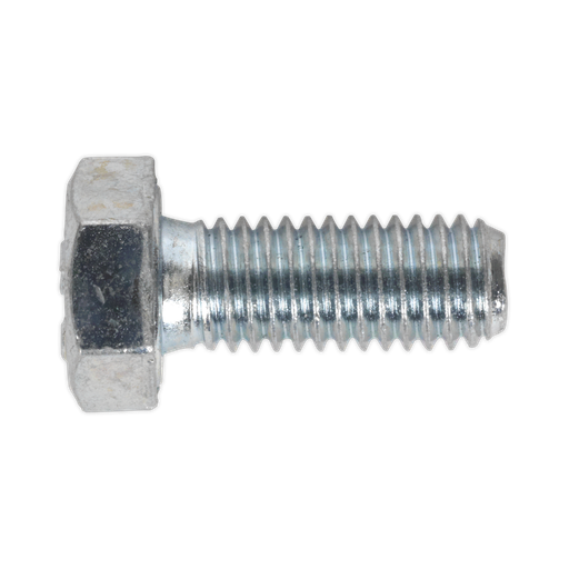 [SS820] Sealey 8.8 Zinc Plated HT Setscrew M8 x 20mm, DIN 933 - Pack of 