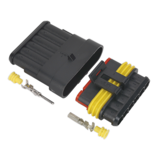 [SSC6MF] Sealey 6-Way Superseal Male & Female Connector