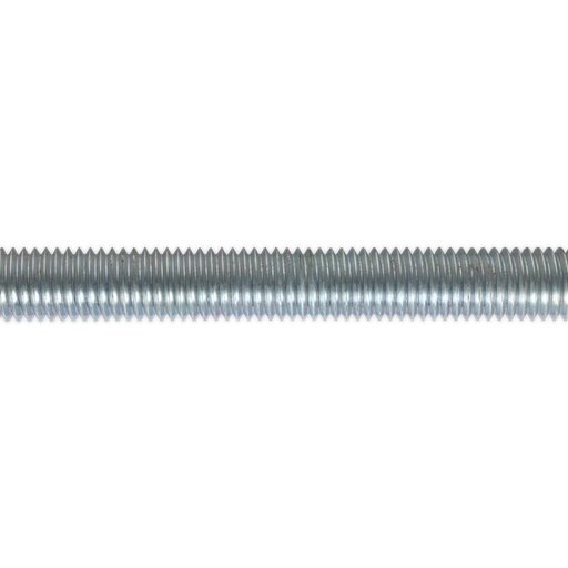 [STUD12] Sealey Zinc Plated Threaded Rod M12 x 1m - Pack of 5