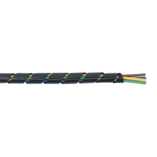 [SWS816] Sealey Spiral Wrap Cable Sleeving 8-16mm 10m