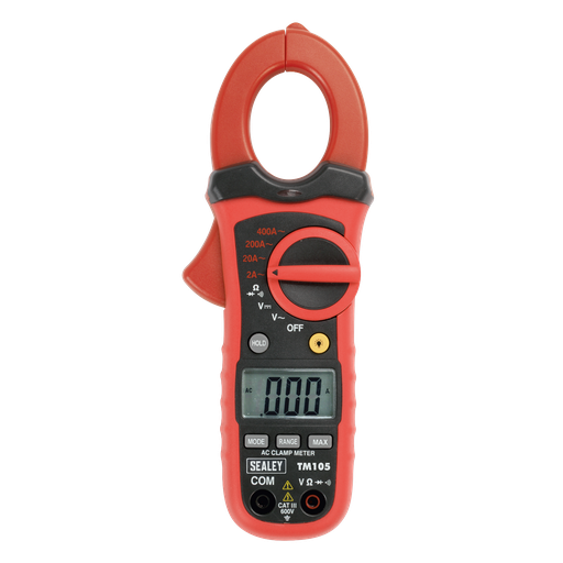 [TM105] Sealey 6-Function Professional Auto-Ranging Digital Clamp Meter 