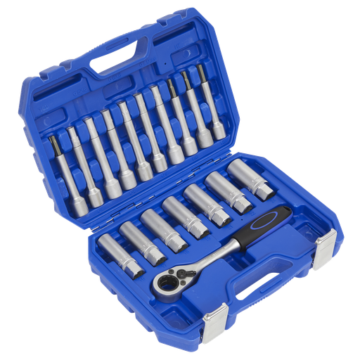 [VS0331] Sealey Shock Absorber Strut Nut Kit 18pc