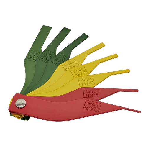 [VS059] Sealey Brake Pad Thickness Gauge 8pc