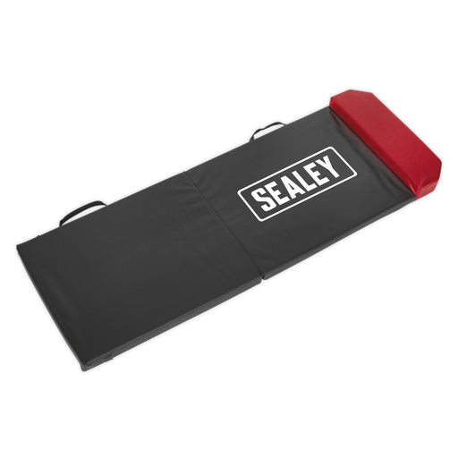 [VS860] Sealey Folding Mechanic's Mat with Headrest 35mm