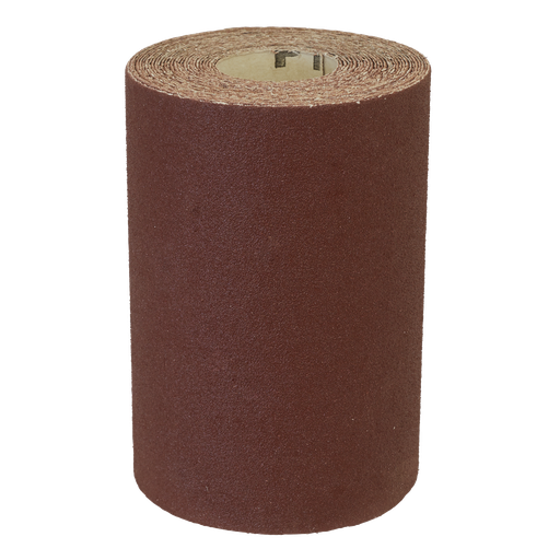[WSR5120] Sealey Worksafe® Production Sanding Roll 120Grit 115mm x 5m - Fi