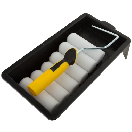 [43401] Coral Easy Coater Paint Mini Roller Kit with High Density Foam C