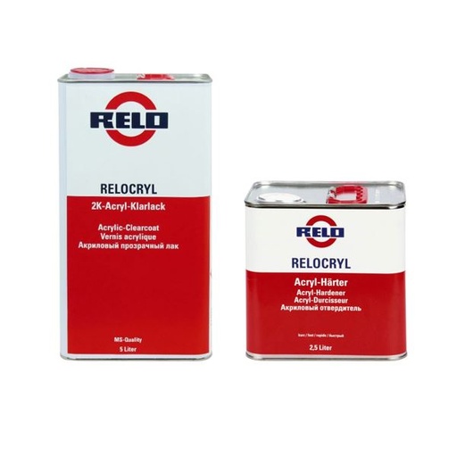 [KIT_RELO_4] 24 x Relo Scratch Resistant Clearcoat 5L & 24 x Relo Ms Standard