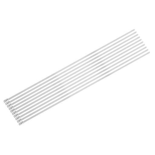 [CTSS400] Sealey Stainless Steel Cable Tie 400mm x 4.6mm - Pack of 100