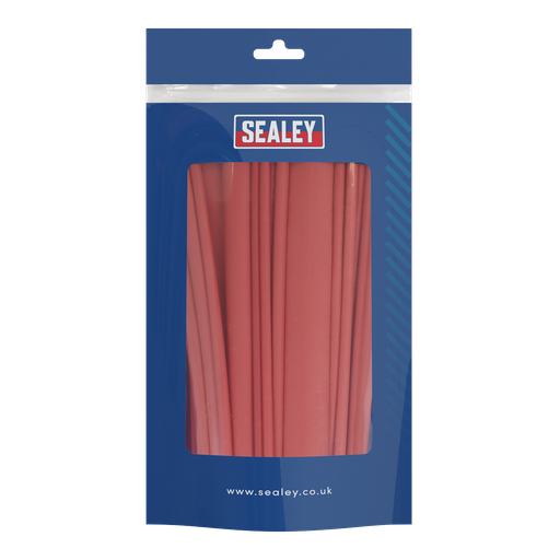 [HSTAL72R] Sealey Adhesive Lined Heat Shrink Tubing Assortment 200mm 72pc -