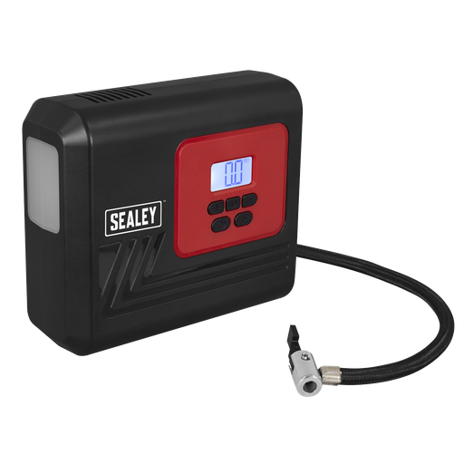 [MAC12D] Sealey Tyre Inflator with Worklight 12V